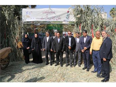 بازدید مدیریت پژوهشگاه فضایی از نمایشگاه 1405