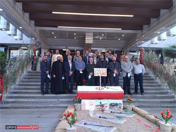 افتتاح پایگاه شهید نصرالهی در شرکت زیرساخت