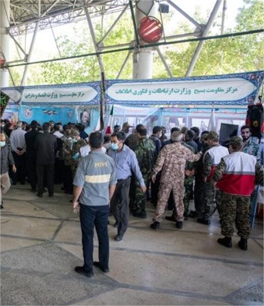رزمایش پدافند زیستی مرکز بسیج وزارت ارتباطات برگزار گردید