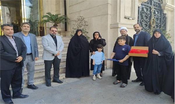 دیدار با خانواده شهیدان والامقام میرزایی به مناسبت دهه کرامت
